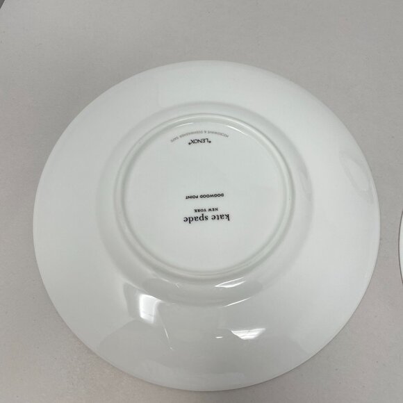 Kate Spade x Lenox Dogwood Point 7" Dessert Side Bread Plate Floral St Kitts - Picture 7 of 9